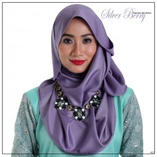Shimmer Shawl Silver Berry